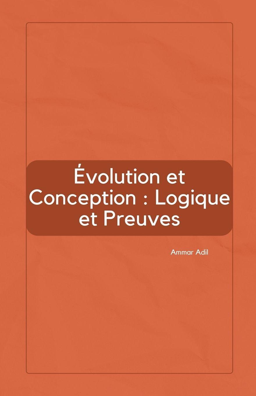 Knjiga Évolution et Conception Ammar Adil
