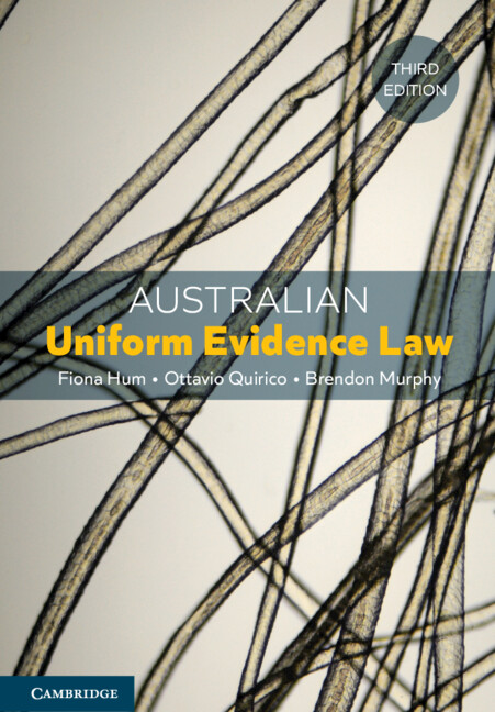 Kniha Australian Uniform Evidence Law Fiona Hum