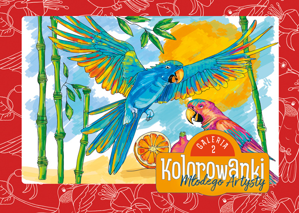 Kniha Kolorowanki Młodego Artysty. Galeria 2 