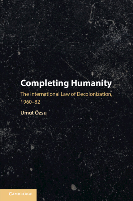 Kniha Completing Humanity Umut Özsu