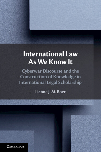 Libro International Law As We Know It Lianne J. M. Boer