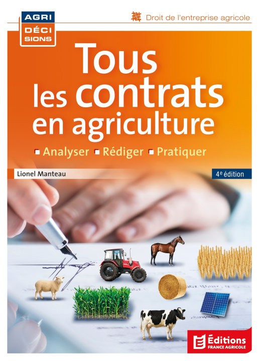 Knjiga Les contrats en agriculture 4e Lionel Manteau