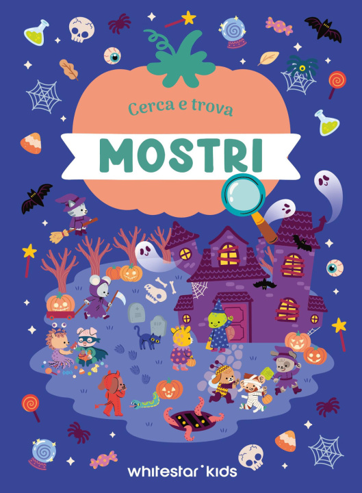 Livro Mostri. Cerca e trova 