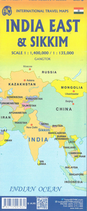 Tlačovina SIKKIM - INDIA EASTERN 
