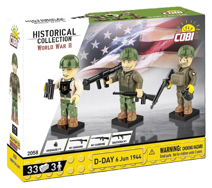 Knjiga COBI Klocki Figures & Accessories D-Day 6 Jun 1944 
