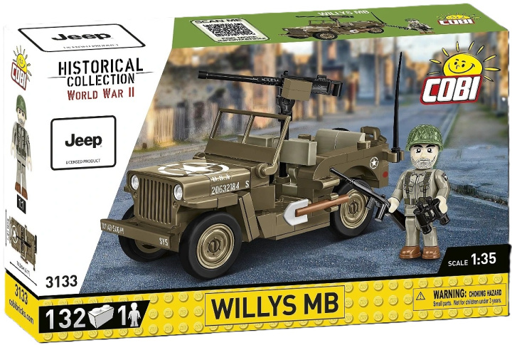 Kniha COBI Klocki Willys Mb 