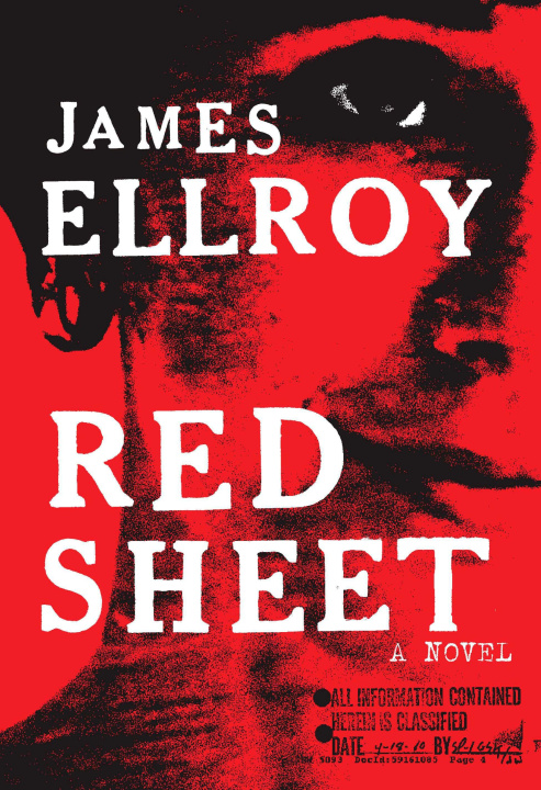 Livro Red Sheet ELLROY JAMES