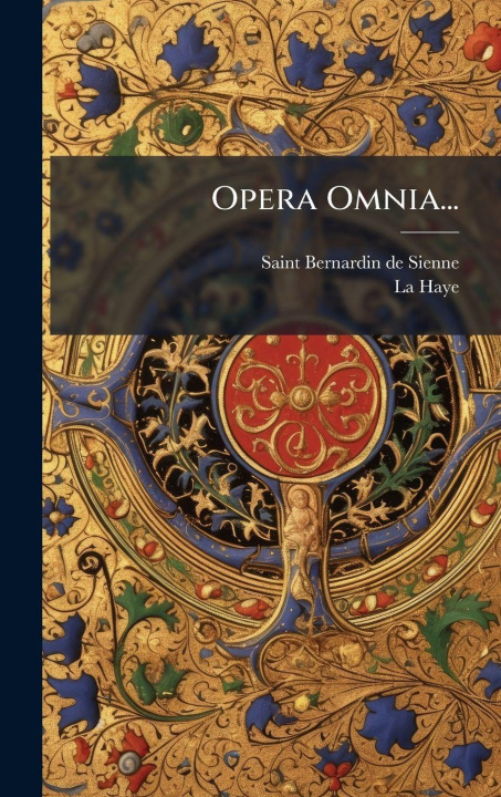 Kniha Opera Omnia... La Haye