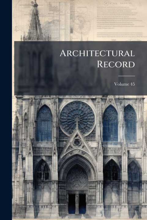 Kniha Architectural Record Anonymous