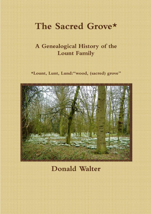 Knjiga The Sacred Grove Donald Walter