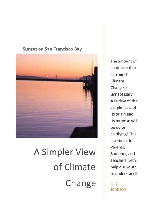 Kniha A Simpler View of Climate Change Donald Johnson