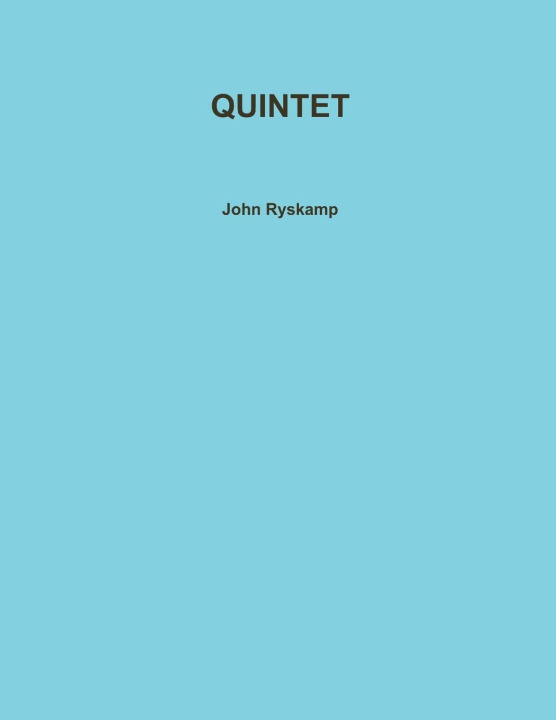 Book QUINTET John Ryskamp