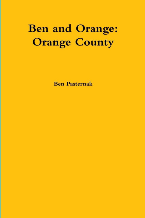 Knjiga Ben and Orange Ben Pasternak