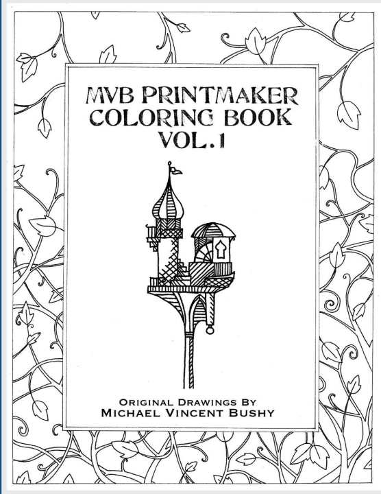 Knjiga MVB Printmaker Coloring Book 