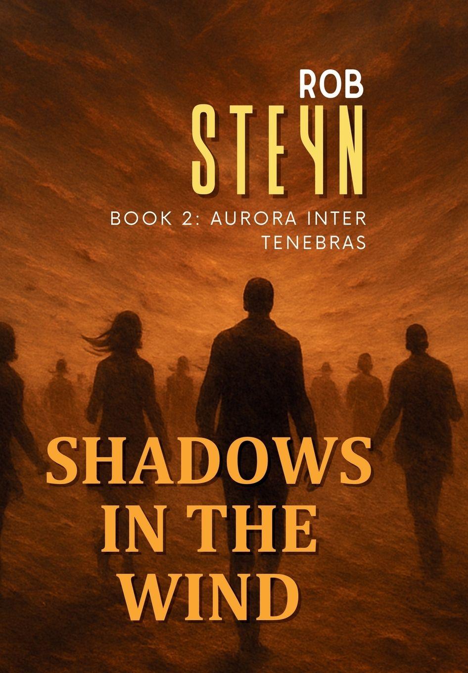 Kniha Shadows in the Wind Rob Steyn