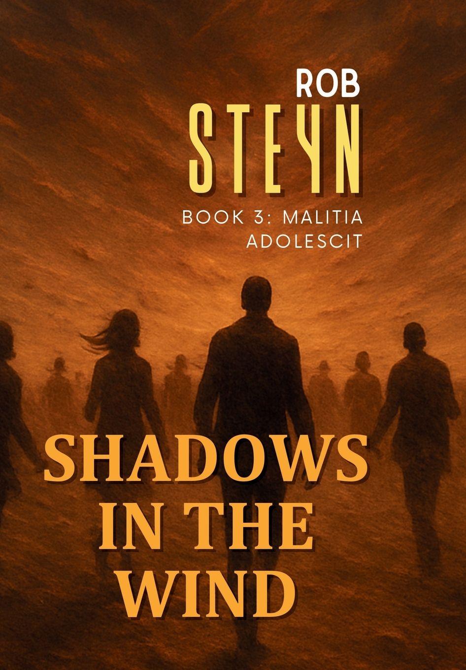 Kniha Shadows in the Wind Rob Steyn