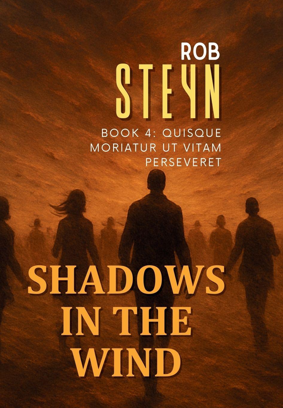 Kniha Shadows in the Wind Rob Steyn