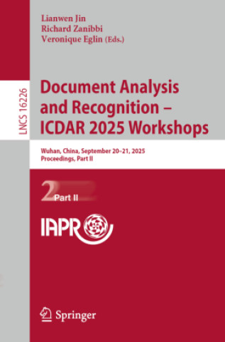 Kniha Document Analysis and Recognition - ICDAR 2025 Richard Zanibbi
