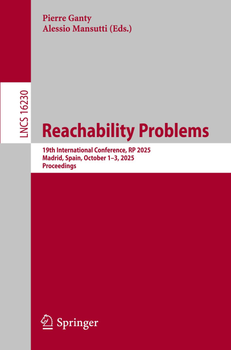Книга Reachability Problems Alessio Mansutti