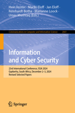 Kniha Information and Cyber Security Mariki Eloff