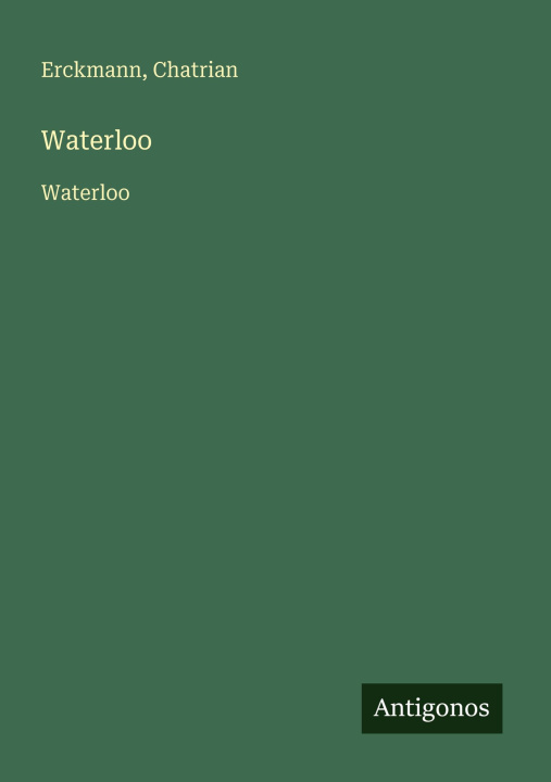Carte Waterloo Chatrian