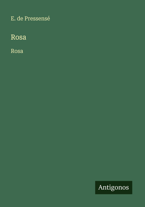 Kniha Rosa 