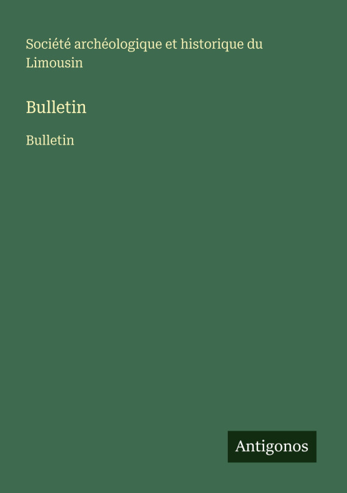Kniha Bulletin 