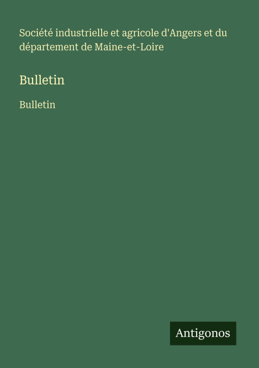 Kniha Bulletin 