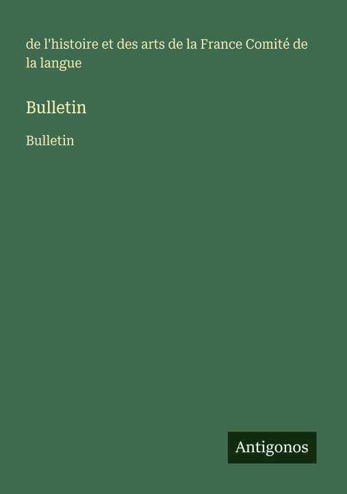 Kniha Bulletin 
