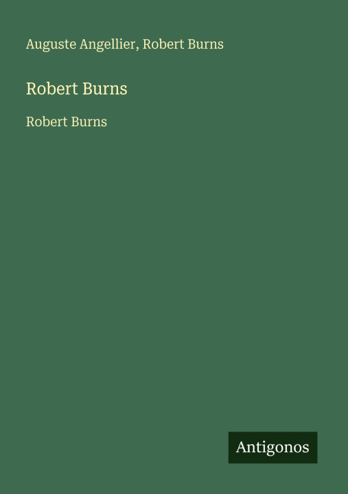 Kniha Robert Burns Robert Burns