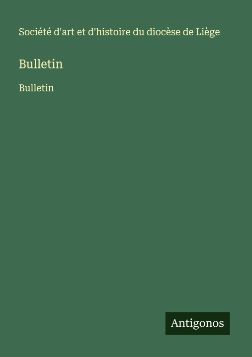 Kniha Bulletin 