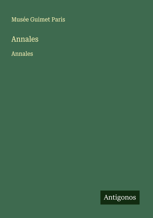Kniha Annales 