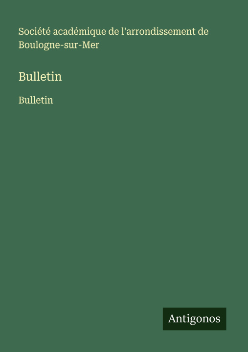 Kniha Bulletin 