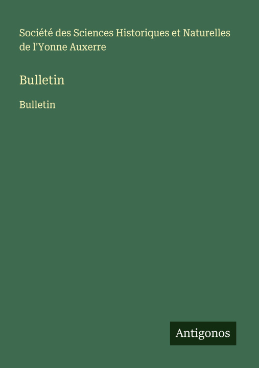 Kniha Bulletin 