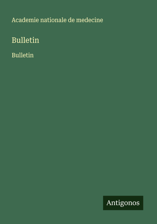 Knjiga Bulletin 