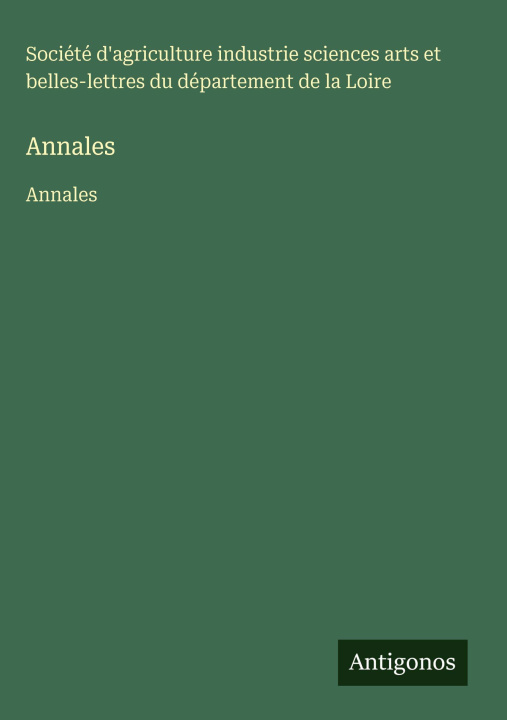 Kniha Annales 