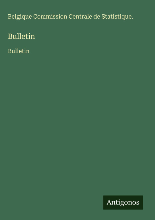Kniha Bulletin 