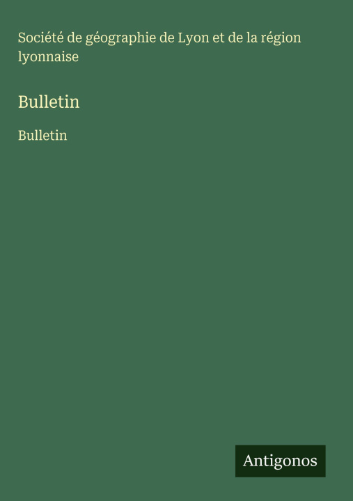 Kniha Bulletin 