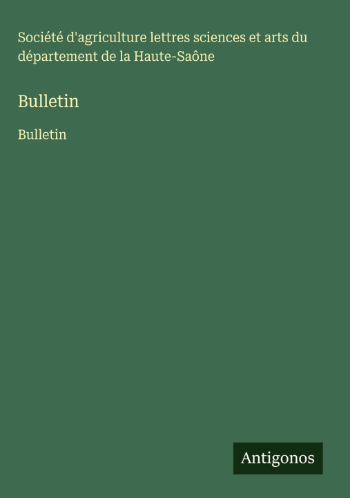 Kniha Bulletin 