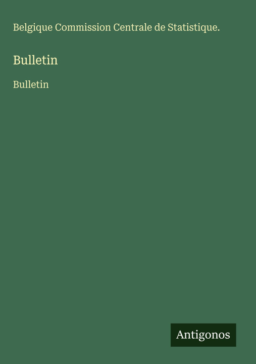 Knjiga Bulletin 