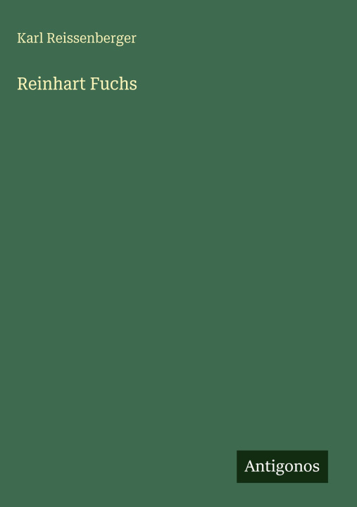 Kniha Reinhart Fuchs 