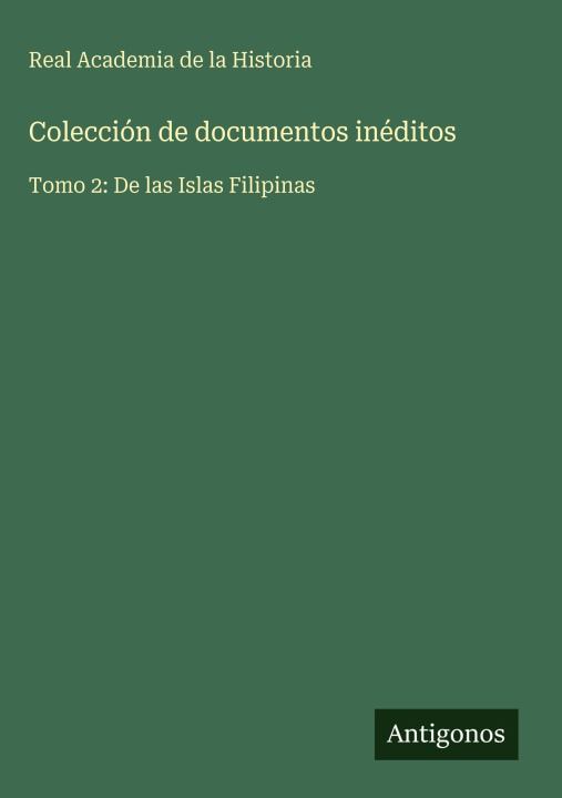 Kniha Colección de documentos inéditos 