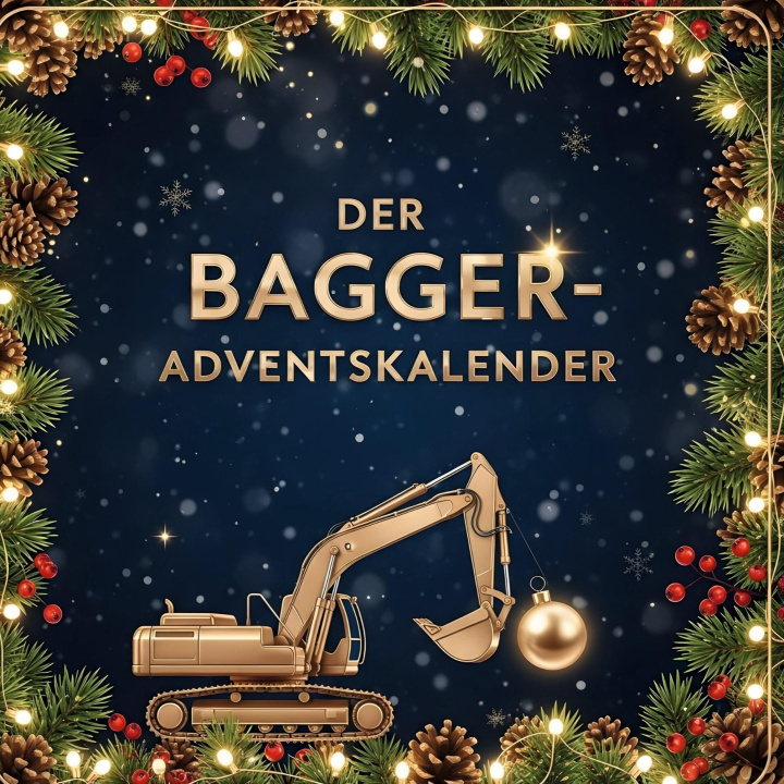 Knjiga Der Bagger-Adventskalender Emilia Krüger