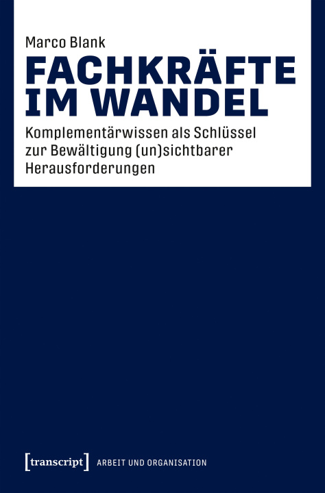 Kniha Fachkräfte im Wandel Marco Blank