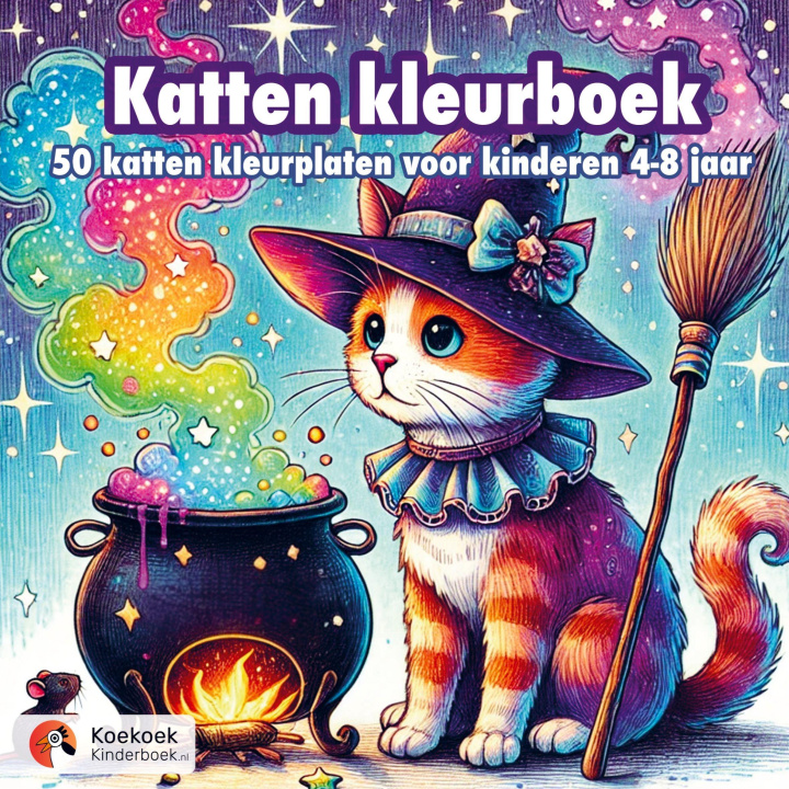 Livro Katten Kleurboek Koekoek Kinderboek