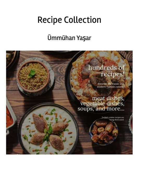 Knjiga Recipe Collection Ümmühan Yaşar