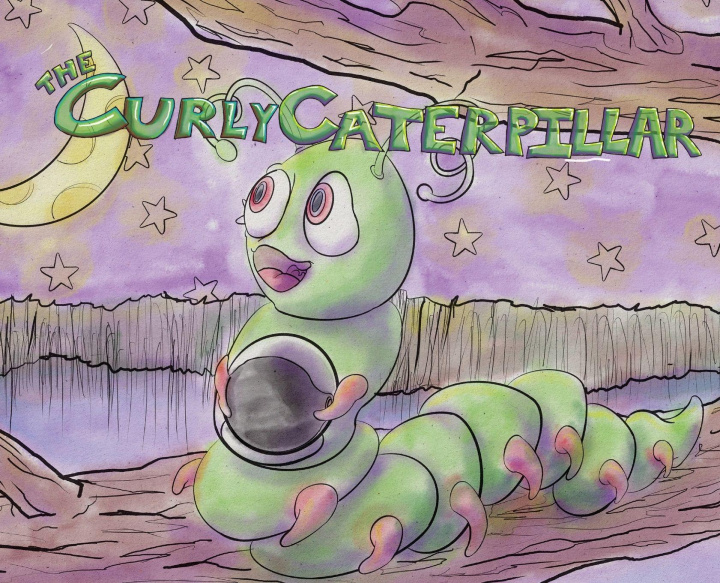 Kniha The Curly Caterpillar Michael Andrew Lambert