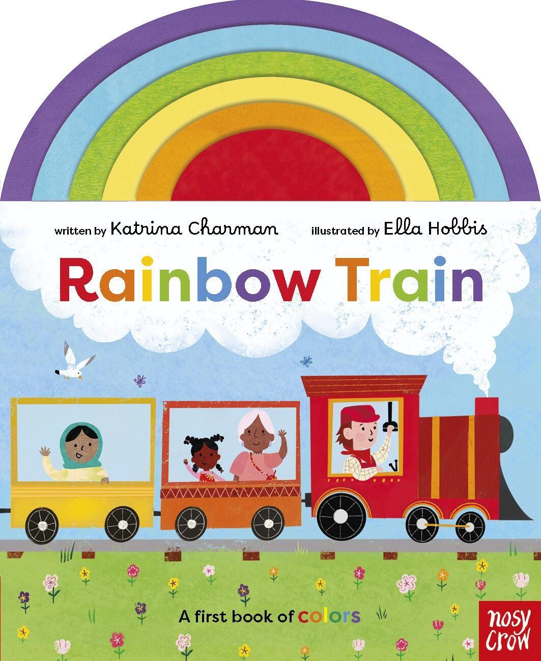 Knjiga Rainbow Train Ella Hobbis