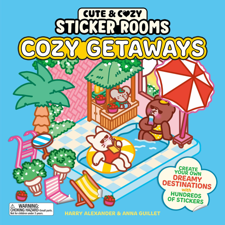 Buch Cute and Cozy Sticker Rooms: Cozy Getaways ALEXANDER HARRY