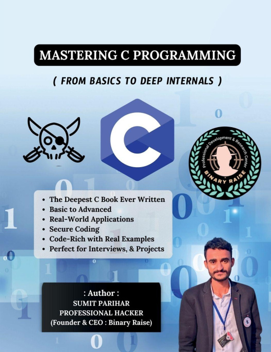 Kniha Mastering C Programming - From Basics to Deep Internals Sumit Parihar